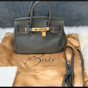 Caty Gray Teddy Blake Satchel